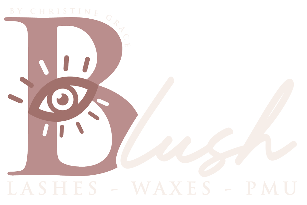 Blush by Christine Grace: lashes, waxes, permanent makeup.
