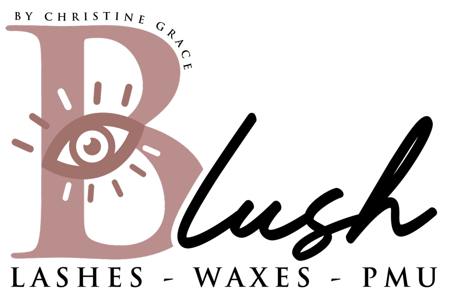 Blush by Christine Grace: lashes, waxes, PMU.